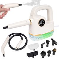Nettoyeur vapeur électrique portable haute pression 1800W pour cuisine, salle de bain, joints, fenêtres, automobile et tissus d'ameublement