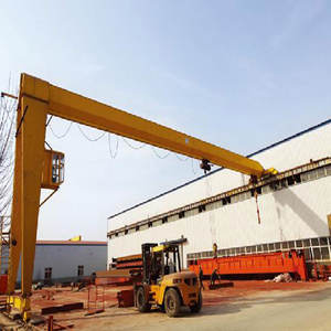 מנוף גשר חצי-דלת BMH לשימוש חיצוני 2 טון 3 טון 5 טון 10 טון מנוף גשר חצי-דלת במחיר נמוך - Product Image 3