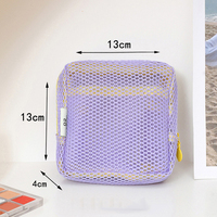 Qetesh Mini trousse de maquillage personnalisé en gros pas cher léger Portable voyage dopamine cosmétique sac de rangement pour les filles