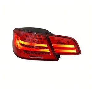 Fanali Posteriori a LED per BMW Serie 3 E93 Cabrio 2007-2010, Aggiornati, Retrofit, Lente Nera e Rossa, Freno e Indicatore di Direzione - Product Image 5