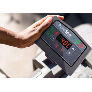 <span class=keywords><strong>Intex</strong></span> 28440 Pure Spa Greywood <span class=keywords><strong>Deluxe</strong></span> Set 196X71Cm piscine d'hydromassage ronde gonflable jardin extérieur piscines à tubes chauds - Product Image 4