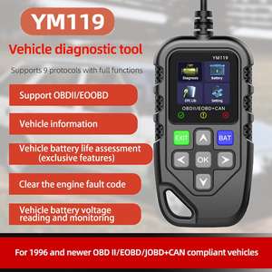 Analizador de motor de escáner OBD2 automotriz para herramienta de diagnóstico de fallas de motor de verificación de coche 1 año de garantía - Product Image 6