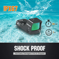 Ohhunt Optics 1000Gs, viseur point vert antichoc, fonction Shake Awake, 10 niveaux de luminosité, viseur reflex tactique