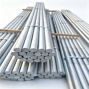 Barra de aleación de aluminio 6061 6063 utilizada en el campo de la construcción - Product Image 1