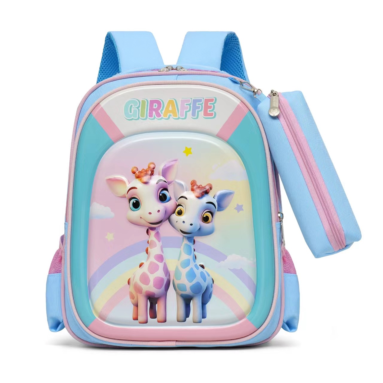 Light blue two deer