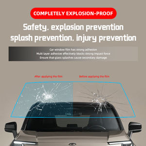Film de fenêtre teinté violet <span class=keywords><strong>caméléon</strong></span> auto-adhésif Imperial Purple VLT74% 1,52x30m Protection du pare-brise - Product Image 3