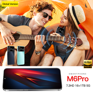 M6 Pro Pro Player Móvil 5G de 7.3 Pulgadas, 78MP 108MP Doble Óptica, 8000mAh Blaze Boost, 16GB 1TB, Canal de Fuente B2B, Lector de Huellas Dactilares - Product Image 1