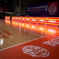 Écran LED couleur SMD P10 7000cd haute luminosité pour publicité périmétrique de stades de football en extérieur
