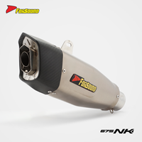 Système d'échappement de moto Forsound Factory à prix de gros, silencieux arrière 3D Forerunner, système slip-on pour CFmoto 675NK 675SR