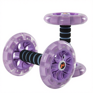 Rising Fitness Ruota <span class=keywords><strong>per</strong></span> <span class=keywords><strong>Addominali</strong></span> ABS, Attrezzo <span class=keywords><strong>per</strong></span> Esercizi a Casa - Product Image 3