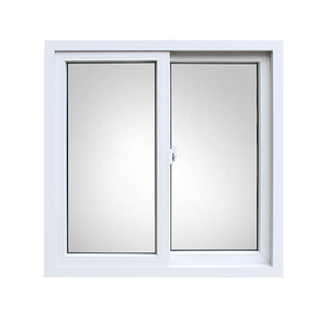 Nouvel arrivage Fenêtre <span class=keywords><strong>coulissante</strong></span> en verre trempé UPVC à cadre blanc Double vitre <span class=keywords><strong>Baie</strong></span> vitrée de 10 pieds pour le salon - Product Image 1