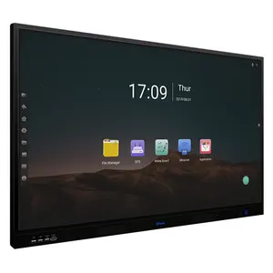 86 Inch Smart Board Dual Os 4K Infrarood Touchscreen Alles In Één Interactief Whiteboard Met Gratis Educatieve Software