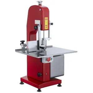 JG210 Red Color Meat Bone Saw Machine Meat Cutting Machine Commercial 900W For Cutting Bone & Meat