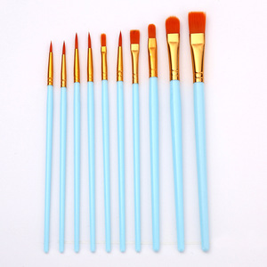 Pinceaux de <span class=keywords><strong>peinture</strong></span> en nylon pour fournitures artistiques, vente en gros - Product Image 4