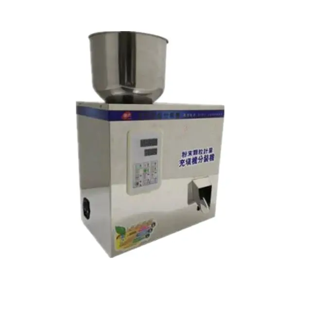 High efficiency economic mini pouch powder filling machine for small production
