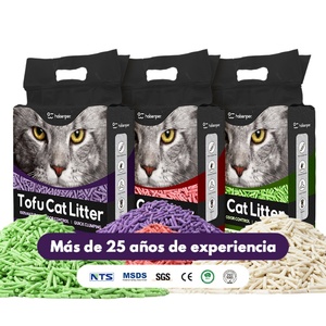 Usine OEM ODM, vente en gros, litière pour chat en tofu à forte capacité d'agglomération, sans poussière, désodorisante - Product Image 1