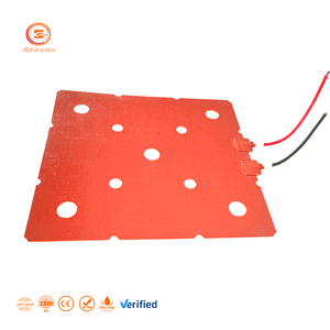 Calentador de Silicona Personalizado de 12V-380V, Tapete Calefactor para Derretir Nieve, Almohadilla Calefactora de Silicona Flexible para Impresora 3D - Product Image 4