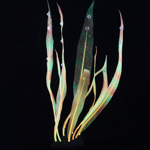 <span class=keywords><strong>Aquarium</strong></span> <span class=keywords><strong>Aquarium</strong></span> Landschap Decoratie Siliconen Zachte Grote Kelp Plastic Lichtgevende Water Gras Simulatie Water Gras - Product Image 6
