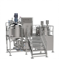 Machine à émulsionner sous vide pour la production de crème, gel et lotion
