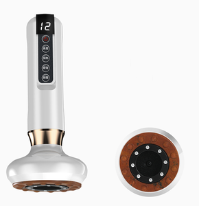 منتجات جديدة أكواب شفط علاجية مغناطيسية بالضغط السلبي جهاز تدليك بالجسم جهاز تدليك كهربائي بكؤوس شفط - Product Image 1