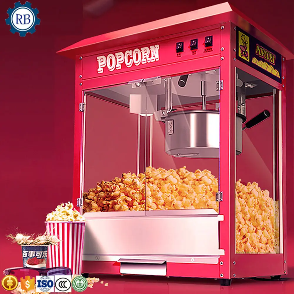 Professional high quality Caramel Popcorn Machine caramel popcorn making machinery snacks maker