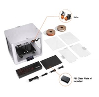 Imprimante 3D de bureau Snapmaker Wholesale J1S à grande vitesse IDEX FDM, avec boîtier fermé, Core-XY