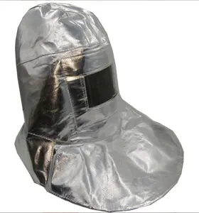 DFC1110 Aluminium foil Forest fire fighter head cover with transparent lens
