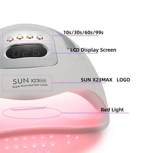 Lampe UV LED professionnelle Sun X23 MAX pour séchage des ongles, 81 LED, capteur automatique, outil de manucure pour salon, lampes électriques pour séchage du vernis gel - Product Image 4