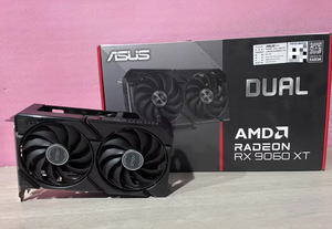 Nouvelle carte graphique RX9060 16 Go en état impeccable, PCIe 5.0 X16, bus mémoire 128 bits, double ventilateur haute efficacité, composant Ne - Product Image 3