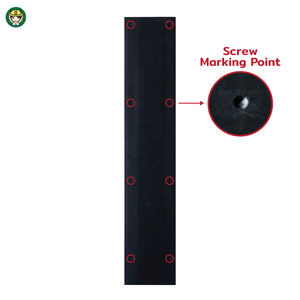 High Quality Lightweight High Strength Adjustable Size 20x120 Plastic PE Reusable Floor <b>Slabs</b> Formwork Panel for Beam Molding - Product Image 5