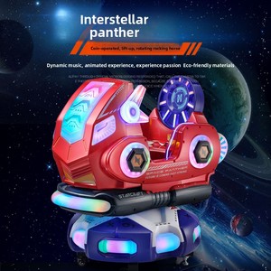 Wholesale Plastic Amusement Kiddie <b>Swing</b> Ride Coin Operated Rocking Car 3D Interactive Rotate Machine KU-11266 1. Safe and Frien - Product Image 3