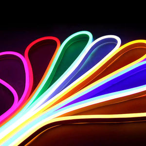 ไฟนีออนแบบยืดหยุ่น แถบไฟนีออนแบบกำหนดเองได้ กันน้ำ IP65 ผลิตจาก PVC ซิลิโคน 12V 24V เปลี่ยนสีได้ RGB ไฟนีออน LED แบบเชือก ไฟนีออน LED - Product Image 3