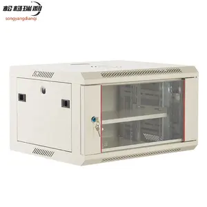 Factory Wholesale 4U Wall Mount Cabinet Network Static Loading 60 Kg Server Rack Wall Mount Cabinet