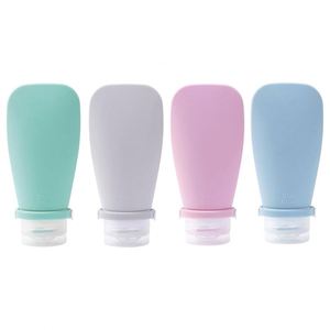 90ML Portable Reusable Silicone Squeeze Travel Shampoo <b>Bottle</b> Squeeze Lotion Cosmetic Body Wash Storage Container Travel <b>Bottles</b> - Product Image 1