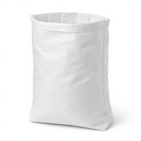 Sac tissé en PP blanc personnalisé pour emballage industriel, engrais chimiques et poudres alimentaires