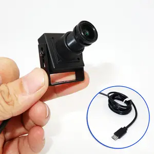 Kamera Starlight Mikro USB, Kamera Cahaya Mikro USB dengan 4Mm 85 Derajat, Cahaya Bulan Gelap, Konferensi Video Langsung CCTV, Kamera OTG HD 2MP