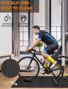 Tapis de course pliable, tapis de marche, tapis d'exercice pour tapis de course, vélo de spinning, <span class=keywords><strong>elliptique</strong></span>, maison, salle de sport - Product Image 5