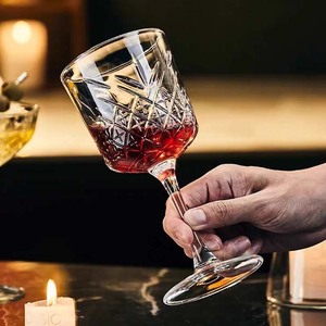 Copas de Cóctel de Estilo Europeo Vintage de Boca Ancha para <span class=keywords><strong>Martini</strong></span> y Vino Tinto, Capacidad de 401-500 ml, Empaquetado en Caja de Color - Product Image 2
