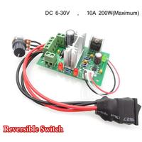 PLC 6-30V Adecuado para Controlador de Velocidad, Control PWM Reversible, Interruptor de Avance y Retroceso, Suministro a Granel
