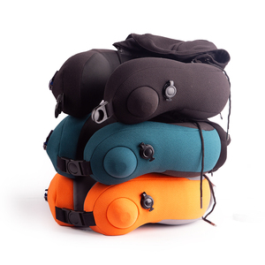 Bantal Pijat Leher & Punggung Bentuk U Ergonomis dengan Getaran, Dapat Dipanaskan, Terapi Inframerah untuk Perjalanan dan Fisioterapi Tubuh - Product Image 2