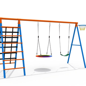 Prix d'usine : Ensemble de balançoires pour parcs et cours, <span class=keywords><strong>jouet</strong></span> pour bébés et enfants, à prix réduit, pour usage intérieur/extérieur - Product Image 3
