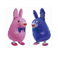 Globos de animales para caminar, globos para perros, cachorros, suministros para fiestas de cumpleaños, globos para niños, decoraciones para fiestas de cumpleaños con tema de animales