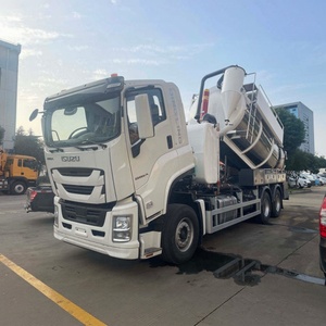รถบรรทุก ISUZU GIGA 6x4 18 ตัน สำหรับดูดสิ่งปฏิกูลแบบเจ็ท พร้อมถังสแตนเลสสำหรับดูดสิ่งปฏิกูล - Product Image 2