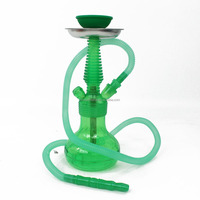 Narguilé jetable en plastique, vente en gros, tuyau Sheesha Portable