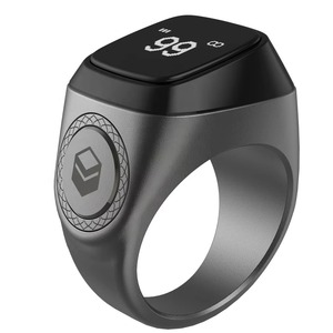 Nouvelle <span class=keywords><strong>bague</strong></span> électronique intelligente de comptage Tasbih IQibla Zikr 1 avec affichage numérique pour musulmans, réveil Azan, <span class=keywords><strong>bague</strong></span> intelligente Tasbeeh R100 - Product Image 2