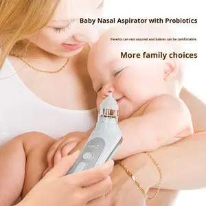 Aspirador <span class=keywords><strong>Nasal</strong></span> Eléctrico de Silicona para Bebés, Limpiador de Mocos para Recién Nacidos, Seguro, Modelo UB-007, en Existencia, Venta al por Mayor - Product Image 1