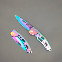 Couteau de poche pliable en acier inoxydable pour la chasse en plein air, personnalisable, compatible OEM, portable