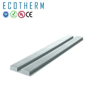 Dissipateur thermique en aluminium de taille personnalisée, radiateur à bande à ailettes, pièces de Fabrication en métal, lampe Led dissipateur thermique