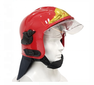 Hot Koop Hoge Kwaliteit Nationale Standaard F1 Europa Fire Helm - Product Image 1