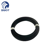 Kabel serat optik FTTH GJYXCH-LS pabrikan Tiongkok tetesan kabel 12 serat optik dengan kurir pendukung mandiri